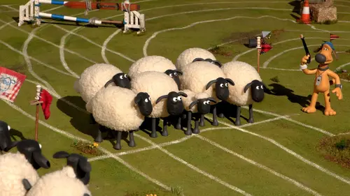 Shaun le champion La course d'obstacles