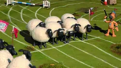 Shaun le champion La course d'obstacles