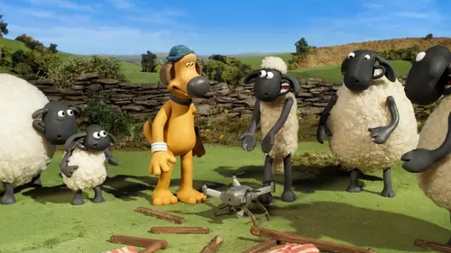 Shaun le mouton S06E04 Bitzer, pilote de l'extrême