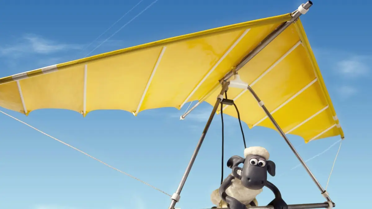 Shaun le mouton S03E17 Le deltaplane