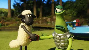 Shaun le mouton S04E02 Le besoin urgent d'un extra-terrestre
