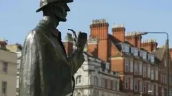 Visuel de Sherlock Holmes contre Conan Doyle