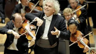 Simon Rattle dirige le concert de la Saint-Sylvestre de Berlin 2011