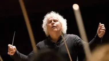 Simon Rattle et le London Symphony Orchestra Elgar, Adès, Birtwistle, Knussen, Grime