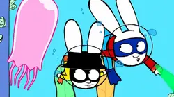 Simon Superlapin S04E31 Attention les méduses