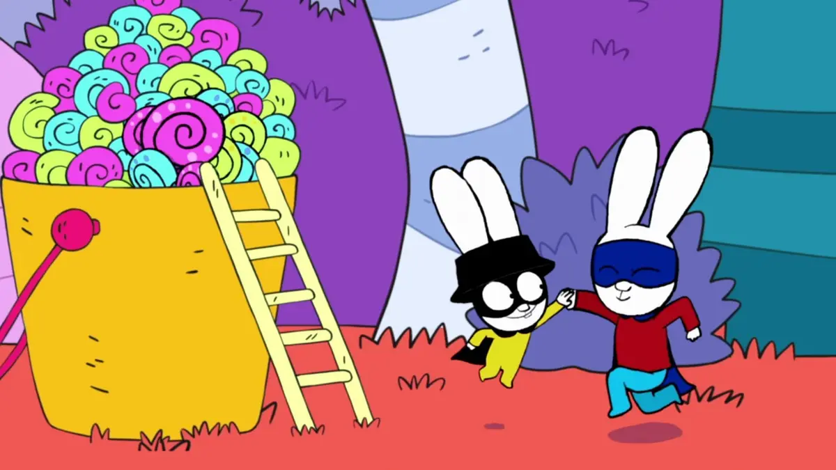 Simon Superlapin S04E31 Attention les méduses