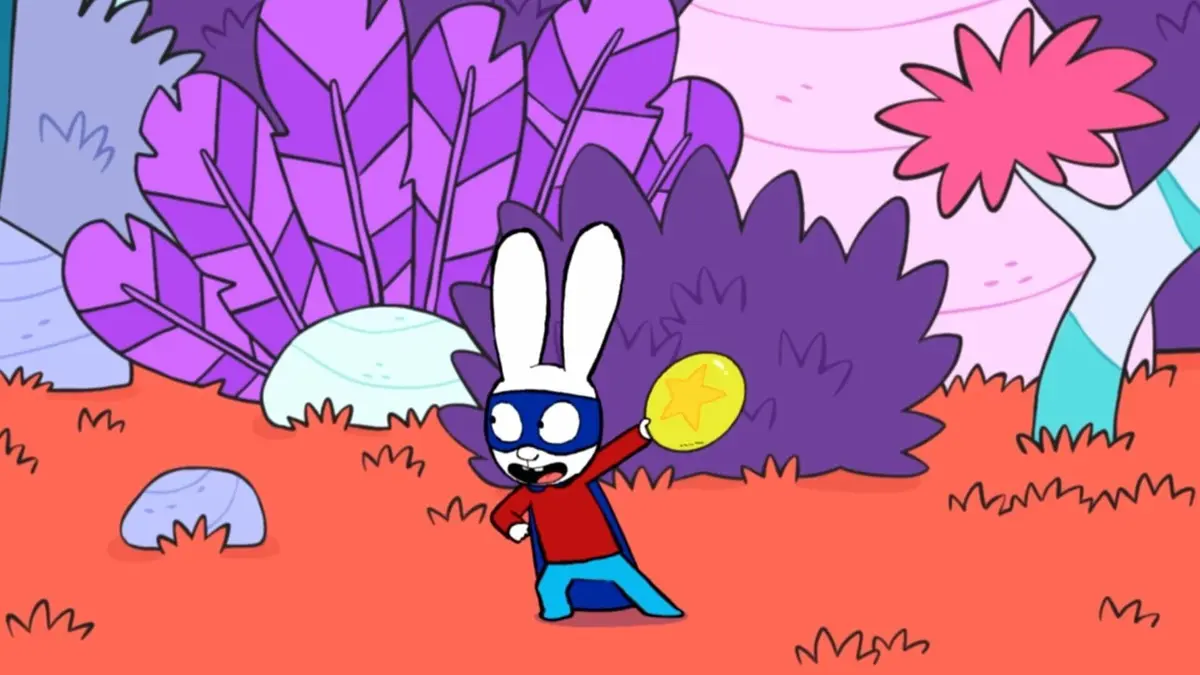 Simon Superlapin S05E31 Touche pas au frisbee