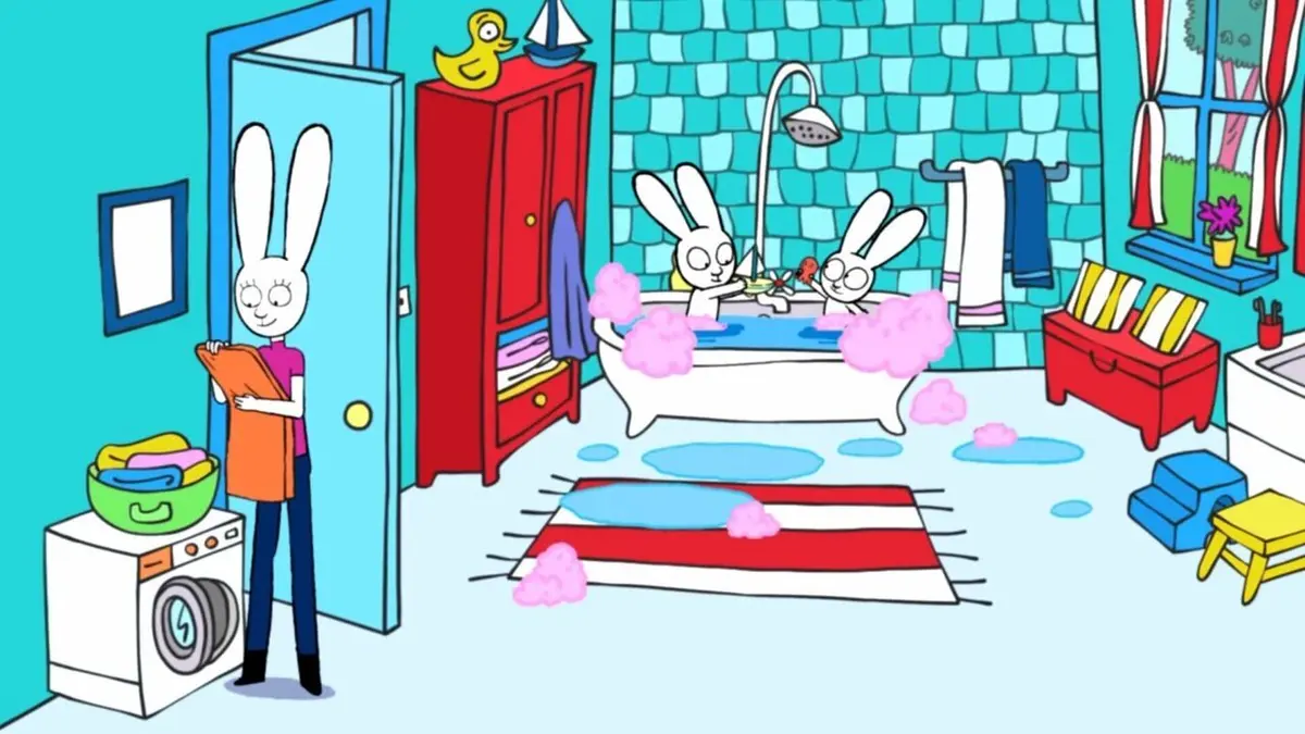 Simon Superlapin S05E34 On a mis de l'eau partout !