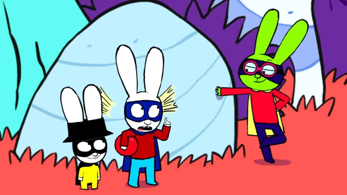 Simon Superlapin S04E16 Le nouveau super héros