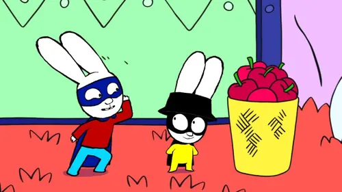 Simon Superlapin S04E14 Miam, un goûter pour Superlapin !