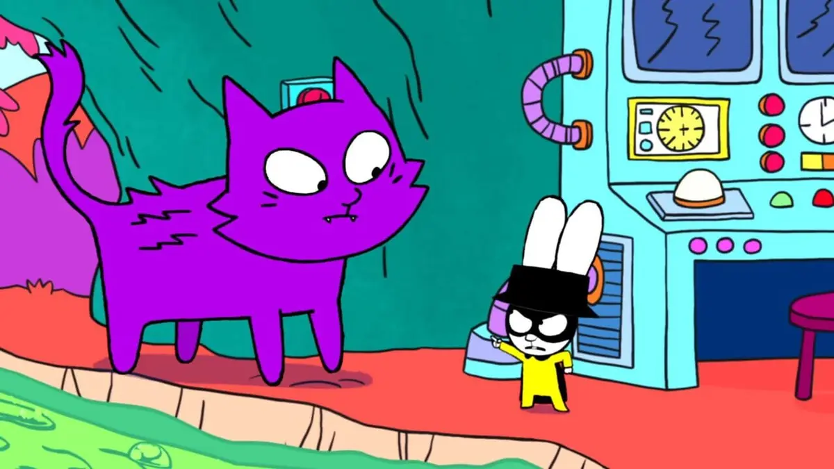 Simon Superlapin S04E10 Mission : sauvons le chat !