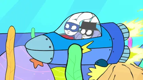 Simon Superlapin S04E18 Le sous-marin du professeur Wolf