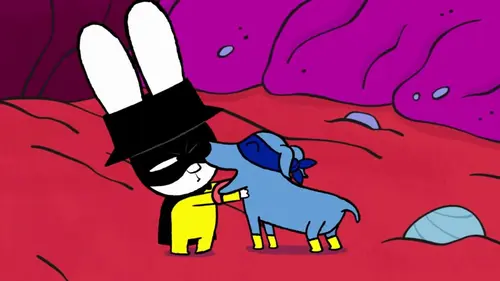 Casting Simon Superlapin S04E22 Super Elvis, le chien super héros