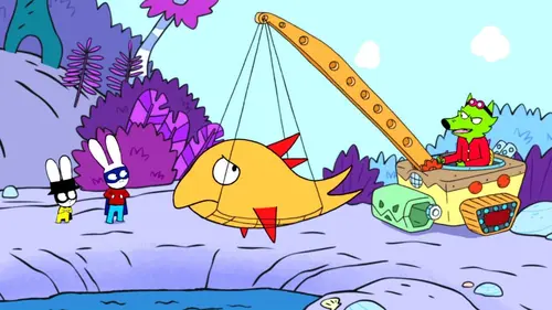 Simon Superlapin S04E03 Sauvetage à la plage