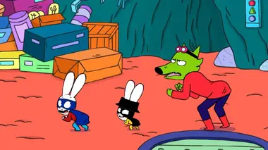 La drôle de danse de Superlapin