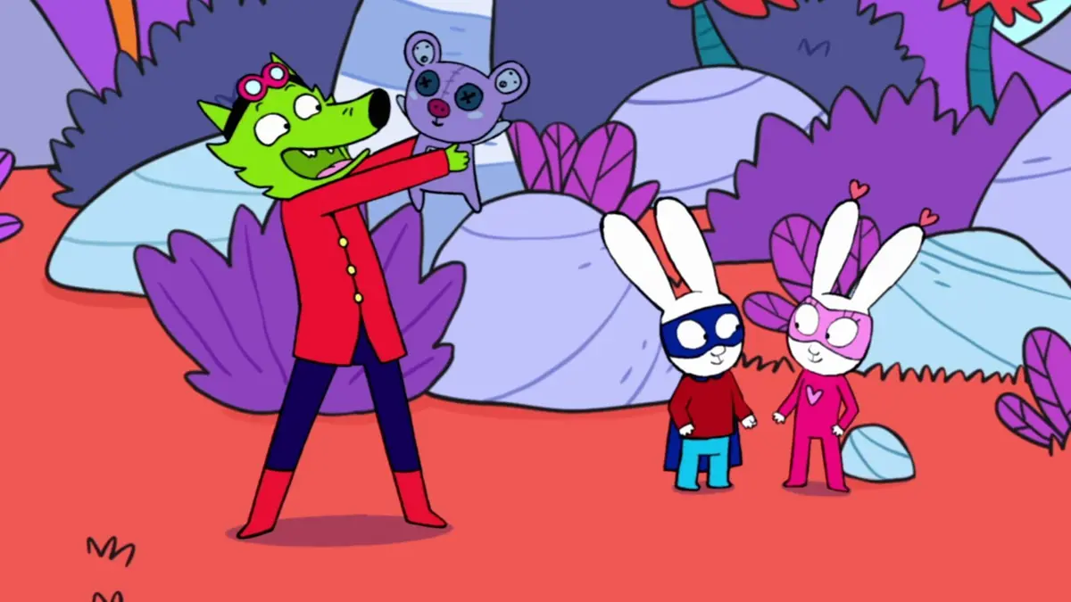 Visuel de Simon Superlapin S04E19 Une mission pour Super Elvis
