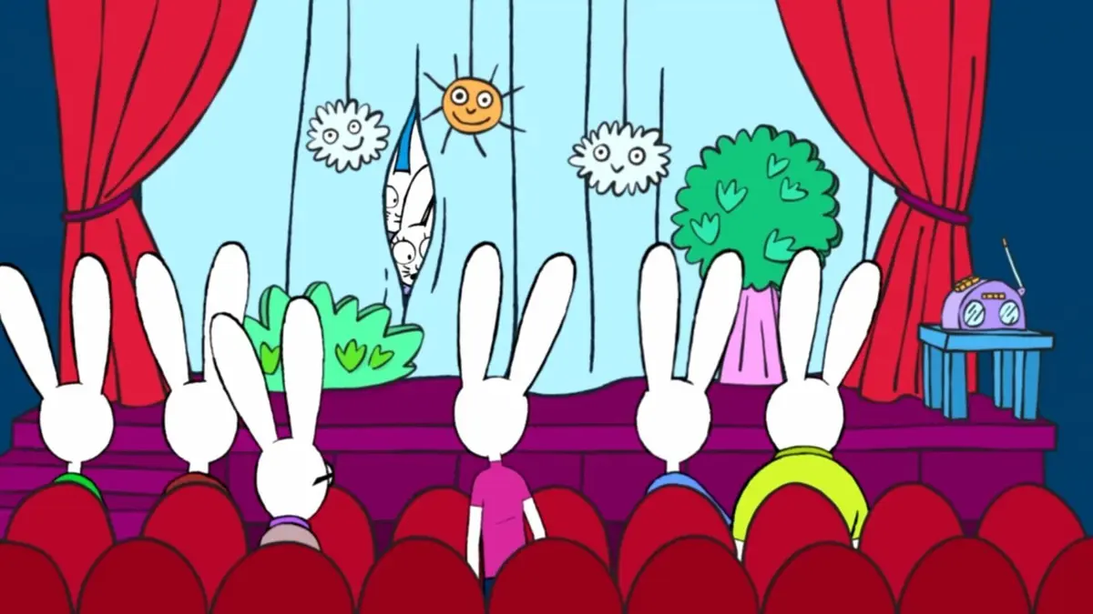 Visuel de Simon Superlapin S05E30 Tu nous attraperas pas !