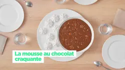 Simplissime La mousse au chocolat craquante
