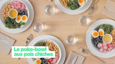 Le poke-bowl aux pois chiches