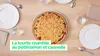 La tourte crumble au potimarron et cannelle