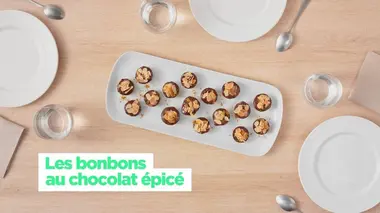 Les bonbons au chocolat épicé