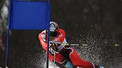 Visuel de Slalom messieurs. 2e manche