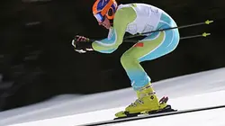 Visuel de Finale. Slalom géant dames. 2e manche