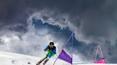 Ski Ski alpin. Super G messieurs