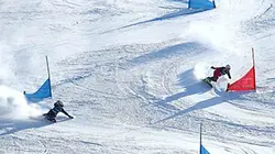 Visuel de Slalom parallèle. Finales dames et messieurs