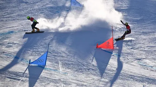 Snowboard Epreuve de Carezza