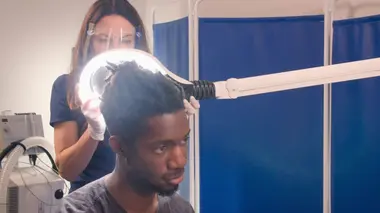 Jelani, Emma, Monique et Nick