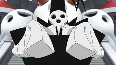 Soul Eater S01E14 Le super examen écrit. Excitation, nervosité, agitation, c'est pas vrai