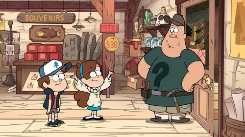 Souvenirs de Gravity Falls S02E05 Un amour virtuel