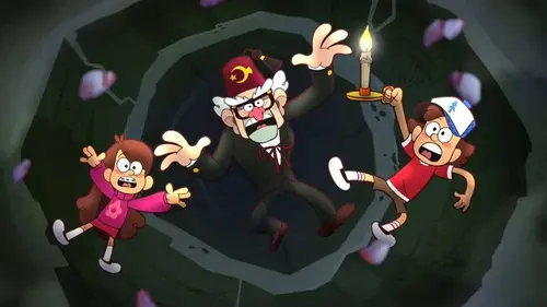 Souvenirs de Gravity Falls S02E07 La société de l'œil immaculé
