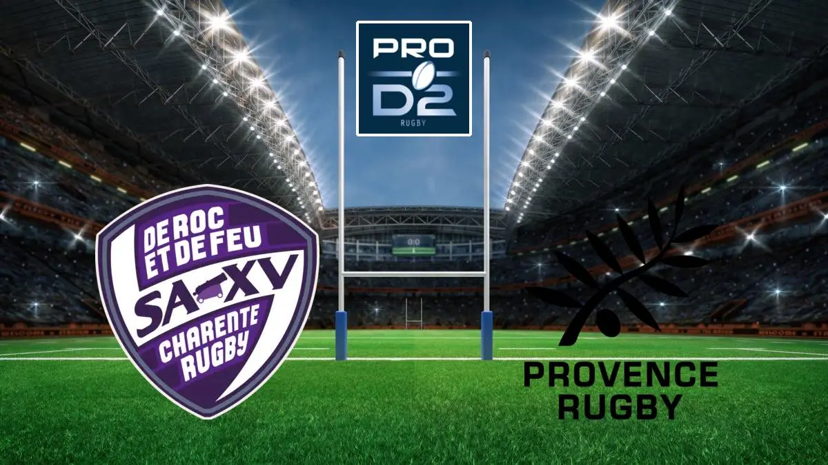 Soyaux-Angoulême / Provence Rugby Rugby Pro D2 2024-2025