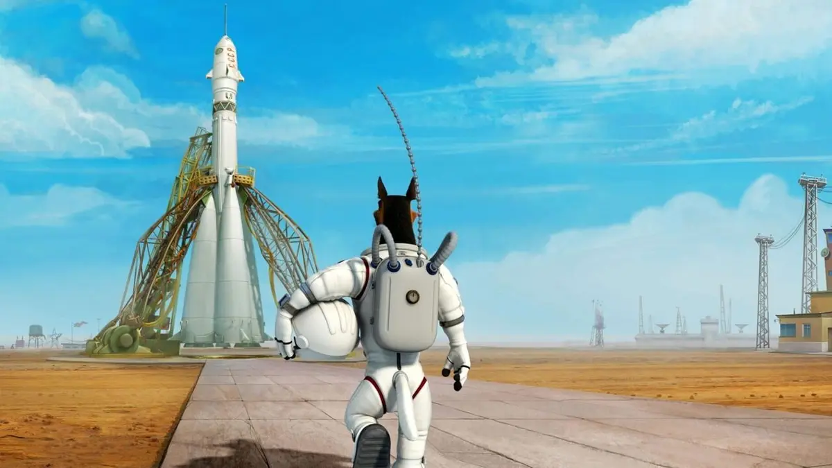 Space Dogs : Adventure to the Moon