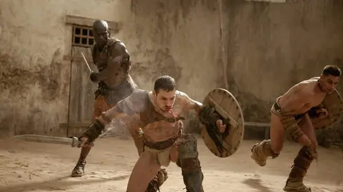 Spartacus S01E05 Le sang des gladiateurs : Jeux d'ombre en streaming