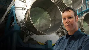 Dans l'espace
