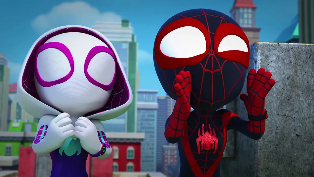 Spidey et ses amis extraordinaires S01E11 Chat-astrophe / Balance et tape du pied