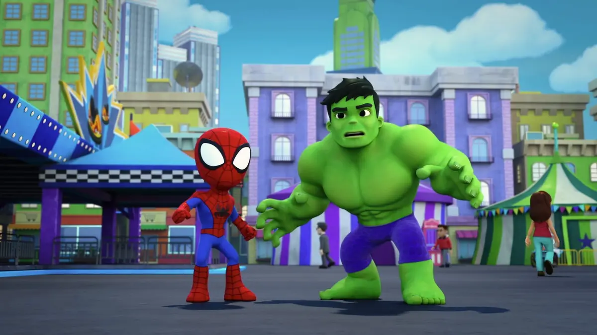 Spidey et ses amis extraordinaires S01E04 Il y a un bug dans le système / La loi du plus fort