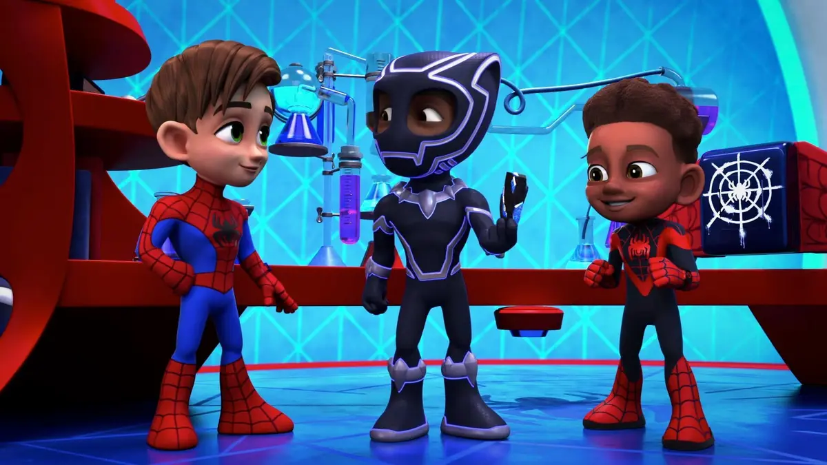 Spidey et ses amis extraordinaires S01E08 Rhino la fusée / Farces et attrapes