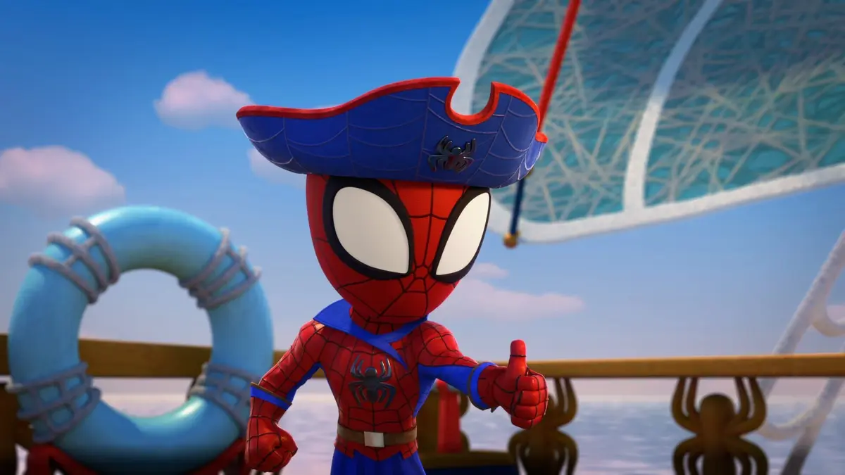 Spidey et ses amis extraordinaires S04E11 Sauver Spider Island / Un sauvetage bavard