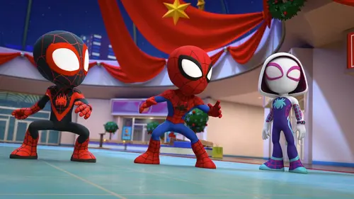 Spidey et ses amis extraordinaires S01E12 Un Noël très Spidey / Gobby sur la glace