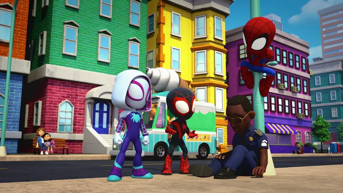 Spidey et ses amis extraordinaires S01E17 Vitesse et précipitation / Le pont des voleurs