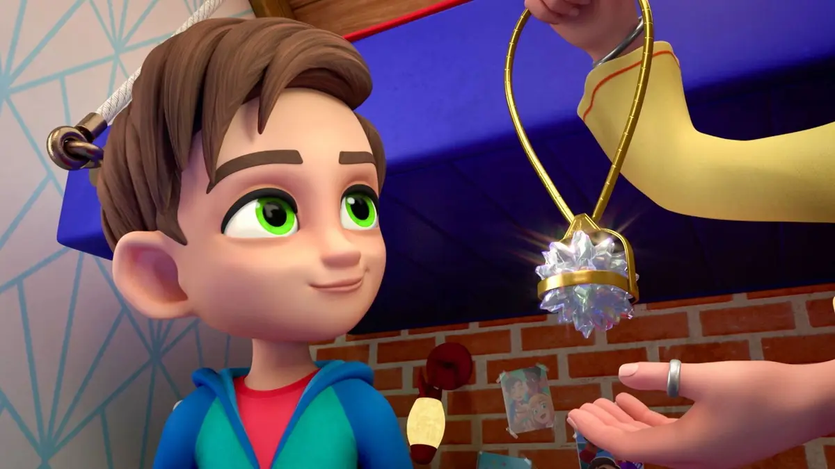 Spidey et ses amis extraordinaires S01E18 La mésaventure du pendentif de Peter / TWIST-E