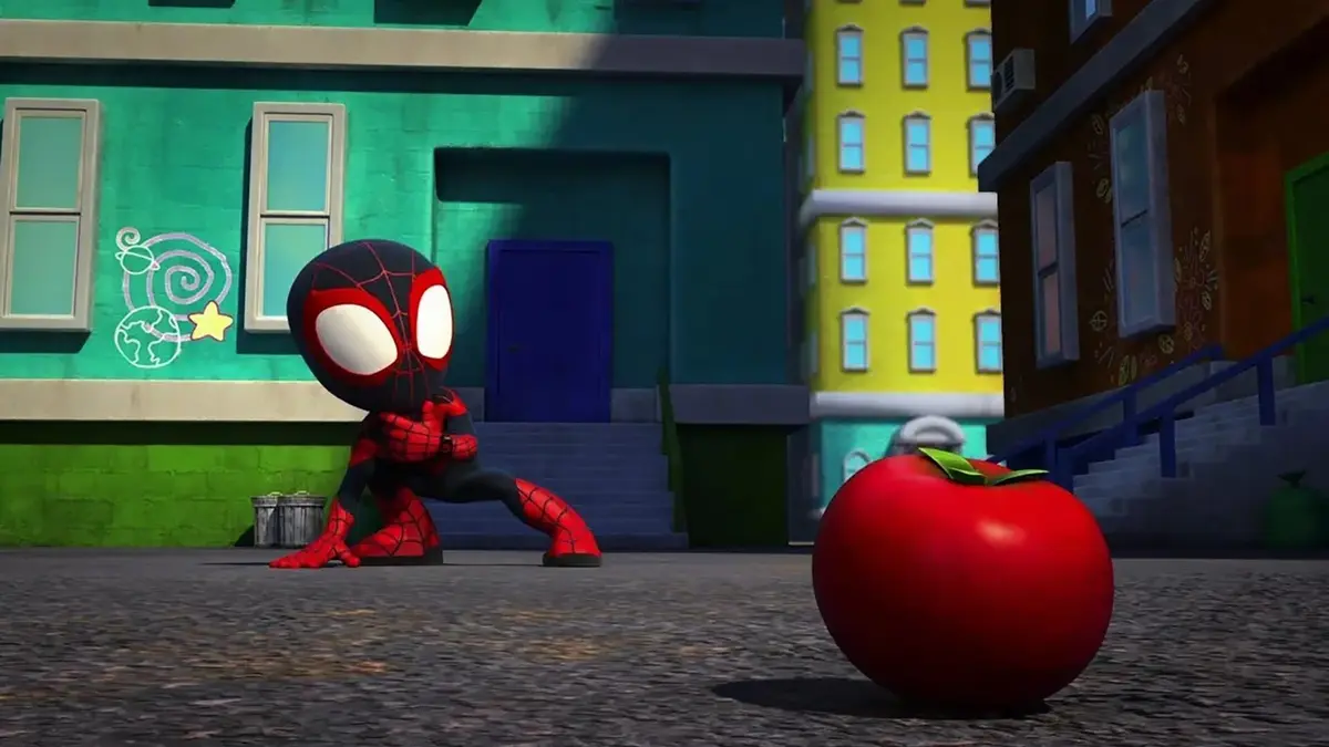 Spidey et ses amis extraordinaires S02E12 Spidey fait le ménage / Pas touche aux tomates !