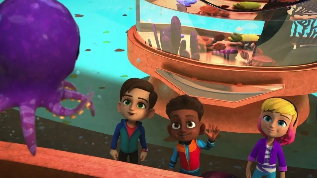 Spidey et ses amis extraordinaires S02E10 À la poursuite du monstre marin