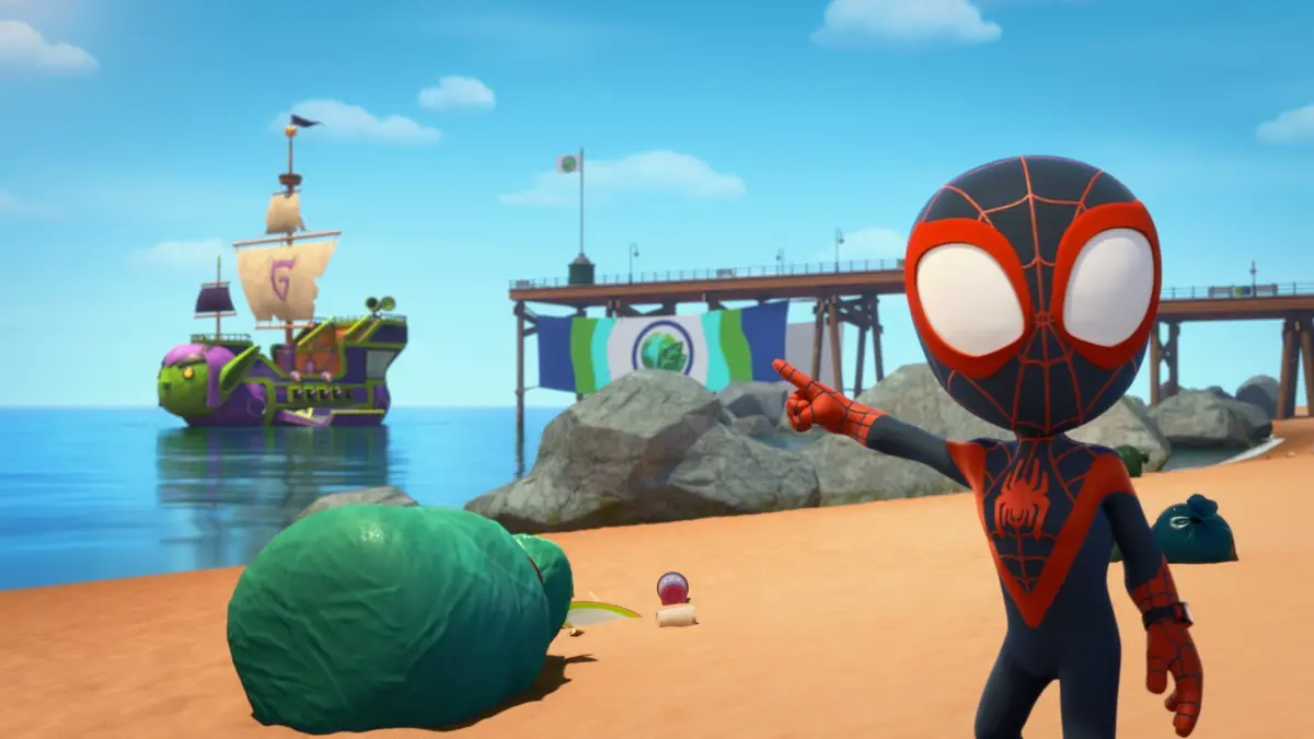 Spidey et ses amis extraordinaires S04E18 Le rebelle à deux roues / Oups ! J'ai rétréci le Spider-Repaire !