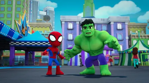 Spidey et ses amis extraordinaires S01E04 Il y a un bug dans le système / La loi du plus fort