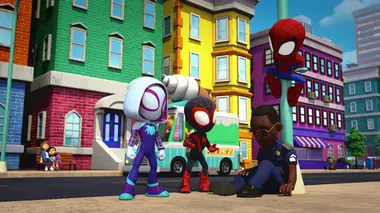 Spidey et ses amis extraordinaires S01E15 Vitesse et précipitation / Le pont des voleurs